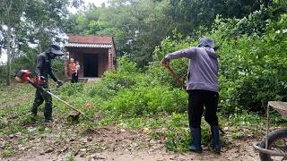 The old lady almost cried as we helped clean up her poor house fix the electricity [upl. by Mecke583]