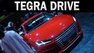 NVIDIA Tegra X1 et Tegra Drive aperçu au CES 2015  par TestMobilefr [upl. by Nallid523]