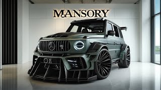 2025 Mercedes Mansory G63 AMG  A 900 HP Masterpiece [upl. by Nohsal]