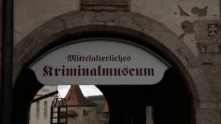 Kulturportal  Museum Die dunkle Seite des Mittelalters  Kriminalmuseum Rothenburg od Tauber [upl. by Lennahc]