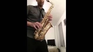 When I reminisce over you saxophone riff [upl. by Nnuahs]