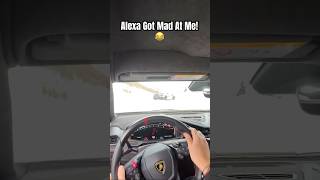 Confusing Alexa with Siri in a Lamborghini [upl. by Saltsman]