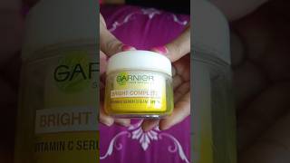 Garnier Bright Complete Vitamin C Serum Cream Review trending ytshorts shorts [upl. by Kyd559]