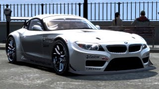 GTA IV BMW Z4 GT3 Crash Testing [upl. by Schwejda636]