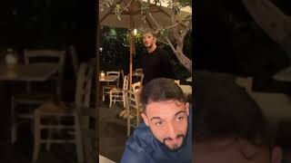 VIDEO  Stefano De Martino compleanno da Concettina ai Tre Santi con Michele Franzese [upl. by Adar]