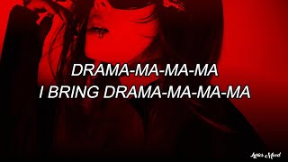 AESPA 에스파  Drama Extended versionRap EASY LYRICS [upl. by Aisiat]