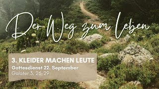 Gottesdienst am Sonntag 22 September mit Pfarrer Uwe Rechberger und Team [upl. by Gardel]