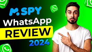 Monitor Whatsapp Chats with mSpy App  mSpy Review [upl. by Gaultiero]