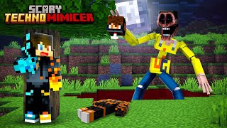 Can We Survive Scary Techno Gamerz In Minecraft😱 [upl. by Carine]