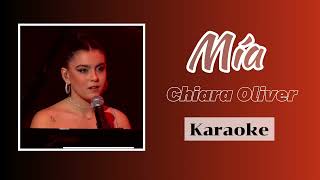 MÍA Chiara Oliver KARAOKE OT23 [upl. by Meeki12]