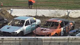 2022 Fonda Fair Saturday Evening Demolition Derby Heat 1 Compacts [upl. by Aloisius541]