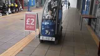 Elvis Greatest Fan Winsford Shopping Centre Cheshire England UK [upl. by Hambley]