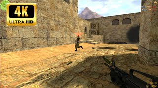 ASMR CounterStrike  CS 16   dedust2 PC Gameplay 4K HD No Commentary [upl. by Emee]