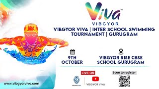 VIBGYOR Viva  Inter School Swimming Tournament  Gurugram [upl. by Ylen]