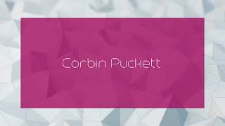 Corbin Puckett  appearance [upl. by Keli514]