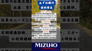 みずほ銀行 年収・福利厚生 就活 ＃就職活動 企業紹介 キャリアアップ インターン情報＃銀行 みずほ銀行 [upl. by Harriet821]