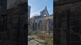 Heptonstall Parish Church ruins churchyard tinytravelogue [upl. by Jehial]