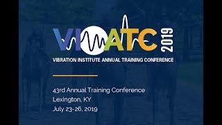 Vibration Institute Annual Training Conference amp Expo VIATC2019 [upl. by Eittol]