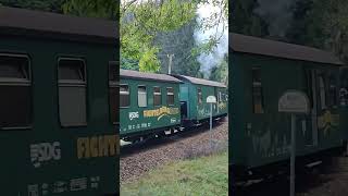 Fichtelbergbahn fährt nach Oberwiesenthal ❤️😎 [upl. by Einre]