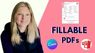 HOW TO CREATE AN EDITABLE PDF WITH CANVA A stepbystep Canva and PDFescape tutorial [upl. by Manuel]