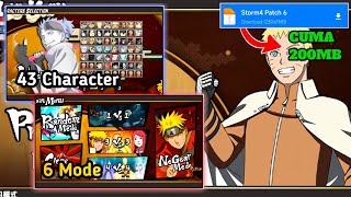 NO FORCLOSE ‼️ Naruto senki mod Strom 4 patch 6apk cuma 200 MB [upl. by Oliviero]