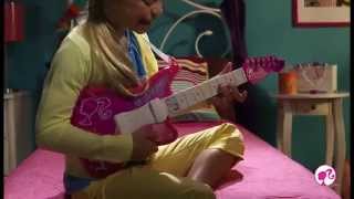 Kaylyn Slevin in Mattel Barbie Jam With Me Rockstar Guitar Commercial [upl. by Atener]