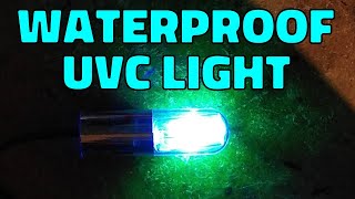 Waterproof germicidal light teardown  with schematic [upl. by Neeluqcaj]