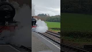 NNR  Betton Grange No6880 light engine at Weybourne engulfed in a cloud of steam [upl. by Rollins]