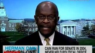 Herman Cain vs Ron Paul On Predicting The Economic Collapsemp4 [upl. by Ebberta]