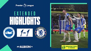 Extended PL Highlights Albion 1 Chelsea 1 [upl. by Velasco]