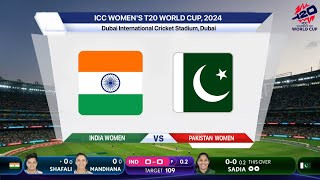 🔴 Live India Women Vs Pakistan Women Live World Cup  IND W vs PAK W  IND Women vs PAK Women [upl. by Yarw930]