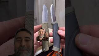 BENCHMADE puukko VS Mora COMPANION❓🤔😱 cuchillos knife [upl. by Einnahpets807]