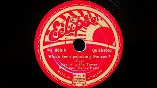 Bertini and The Tower Blackpool Dance Band – Who’s Been Polishing The Sun [upl. by Tanaka]