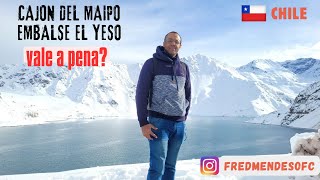 CAJON DEL MAIPO E EMBALSE EL YESO no CHILE  vlog parte2 [upl. by Aleacin]