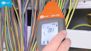 Wires identification with Sonel LKZ720 locator [upl. by Cassi]