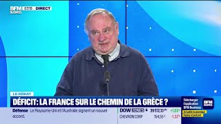 Nicolas Doze face à JeanMarc Daniel  Déficit la France sur le chemin de la Grèce [upl. by Moises]