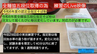 五段位認定会まで１週間前の最終調整の練習です。 [upl. by Neira]