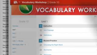 Sadlier’s Vocabulary Workshop Goes Digital [upl. by Curhan592]