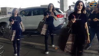 Sussanne Khan Flying From Mumbai Spotted At Airport [upl. by Sloane420]