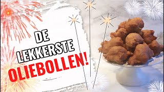 LEKKERSTE OLIEBOLLEN RECEPT  Zelf oliebollen bakken [upl. by Tyler713]