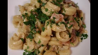 Food Cravings DIY Pasta with Pancetta and Zucchini  Pasta Pancetta e Zucchine 🇮🇹 chefnickostyle [upl. by Buzzell]