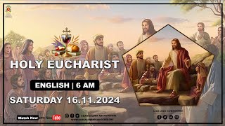 16112024  English Live Mass  Rev Fr Naveen Gladson [upl. by Gothurd]