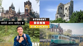 Tracking In Bonn Germany🇩🇪 Weekend Best Place  Indian 🇮🇳 Student 2024 travelvlog [upl. by Danczyk]