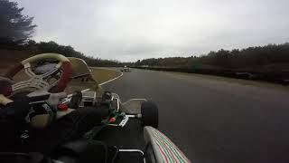 Camberley kart club junior rotax onboard [upl. by Aron]