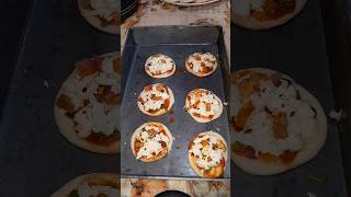 Mini Pizza shortsfeed viralvideo pizza recipe [upl. by Barbra]