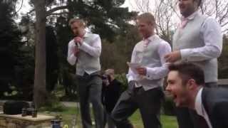 Killer best man speech Groom absolutely rinsed [upl. by Dnalyram]