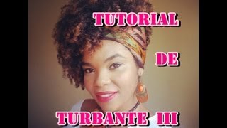 Tutorial de turbante III [upl. by Innaig]