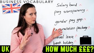 Whats the Average Salary in the UK Advanced English Vocabulary [upl. by Ynaffad]