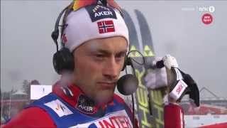 Falun 2015 Interview with Petter Northug after 50km classic [upl. by Waylon]