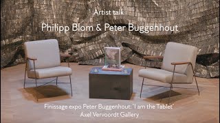 Artist talk Peter Buggenhout and Philipp Blom [upl. by Llehsim]